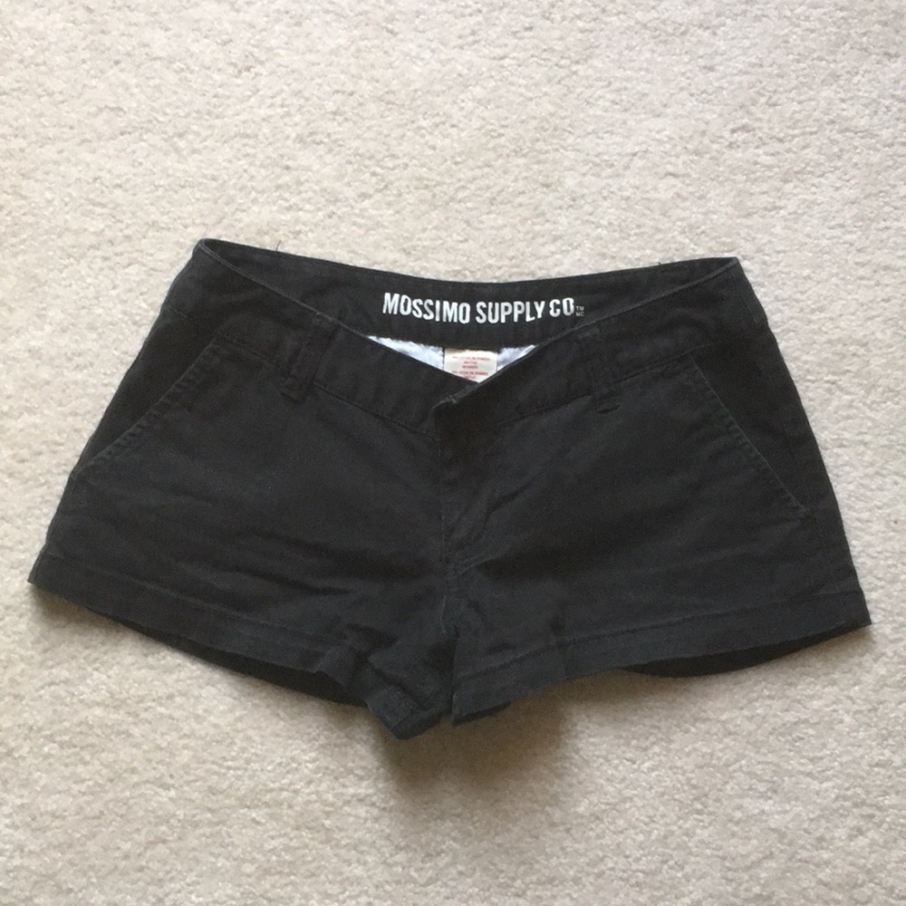 2/$8❗️Mossimo Supply Co | Black Jean Shorts